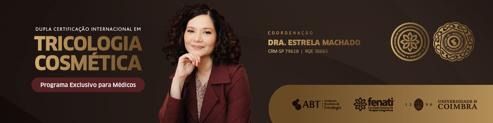 Cabeçalho Tricologia Cosmética